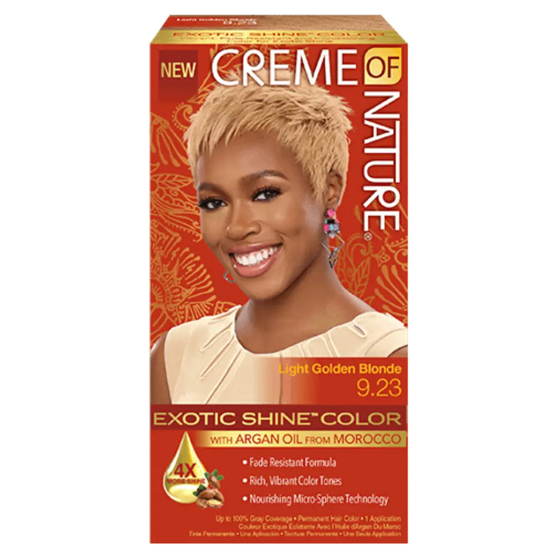 Creme of Nature Coloration De Cheveux permanents Exotic 9.23 light golden blonde CREME OF NATURE COL