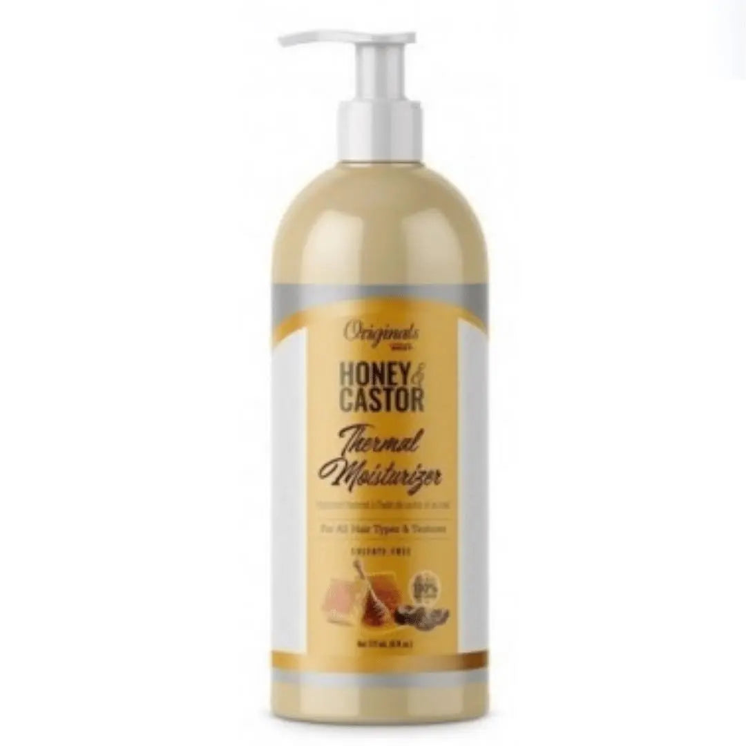 Crème thermo-protectrice MIEL & RICIN 177ml (Thermal Moisturizer) 177 Ml AFRICA'S BEST