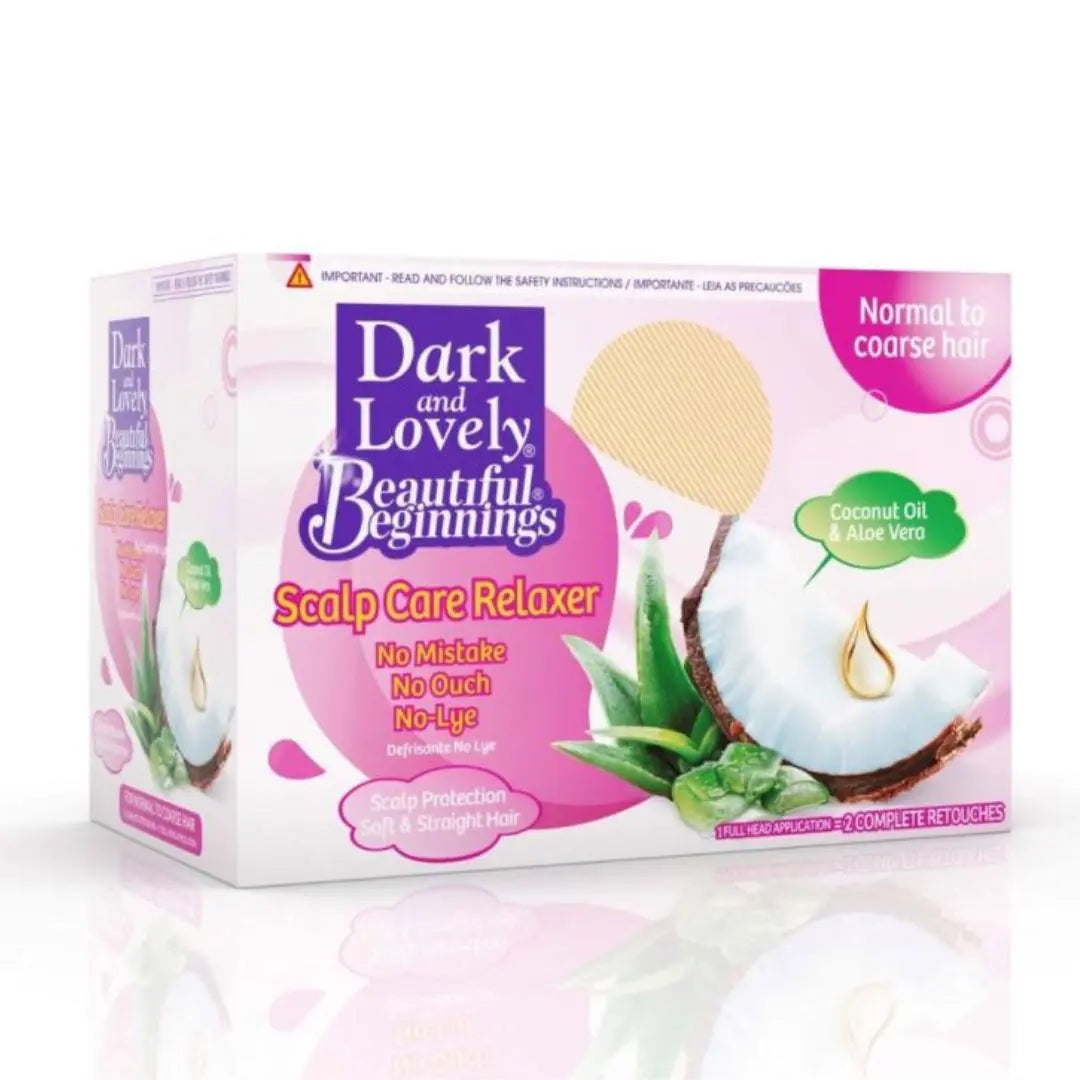 Dark And Lovely Kit soins défrisant capillaire pour enfant (normal ) DARK & LOVELY