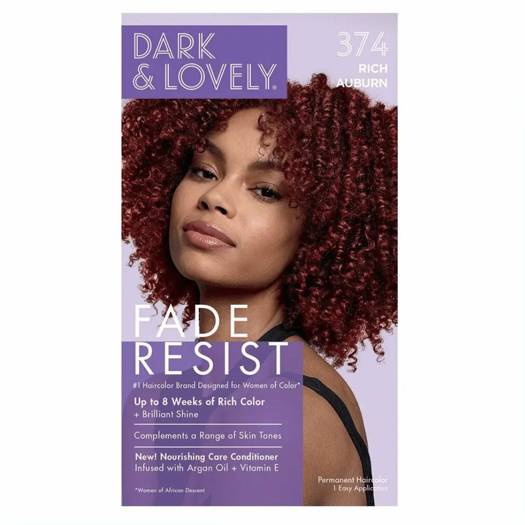 Dark & Lovely Couleur de conditionnement riche résistante à la décoloration 374 DARK & LOVELY