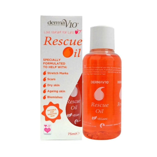 Derma V10 Rescue Oil 75ml DERMAV10