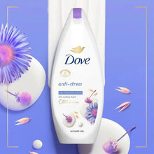 Charger l'image dans la galerie, Dove Body Wash Anti-Stress Triple Moisture Serum Camomille bleue et lait d'avoine 450 ml DOVE