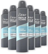Charger l'image dans la galerie, Dove Men + Care Dry Spray Antitranspirant Clean Comfort 250 mL DOVE