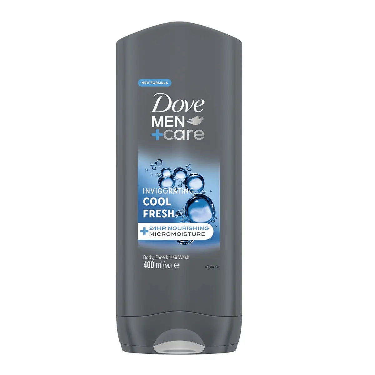 Dove Men+Care Nettoyant corps et visage frais et revigorant, 400 ml DOVE