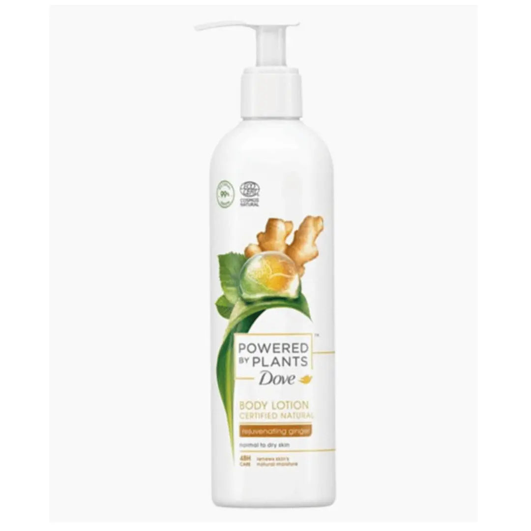 Dove Powered By Plants Lotion pour le corps au gingembre rajeunissant - 250 ml DOVE