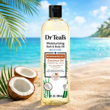 Charger l'image dans la galerie, Huile Bain & Corps Dr Teal's Huile de Coco — 260 ml