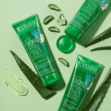 Charger l'image dans la galerie, EVELINE COSMETICS Gel Corps & Visage Aloe Vera & Huile Pure d'Arbre à Thé 250 ml eveline cosmetics