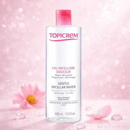 Eau Micellaire Douceur Topicrem Peaux Sensibles — 400 ml