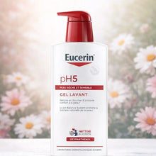 Charger l'image dans la galerie, Eucerin pH5 Gel Lavant Peaux Sèches et Sensibles – Nettoyant Doux Protecteur avec Dexpanthénol 1L