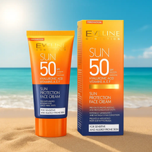 Charger l'image dans la galerie, Eveline Cosmetics Creme Solaire Pour Visage 50 FPS (Peau Sensibles ) EVELINE