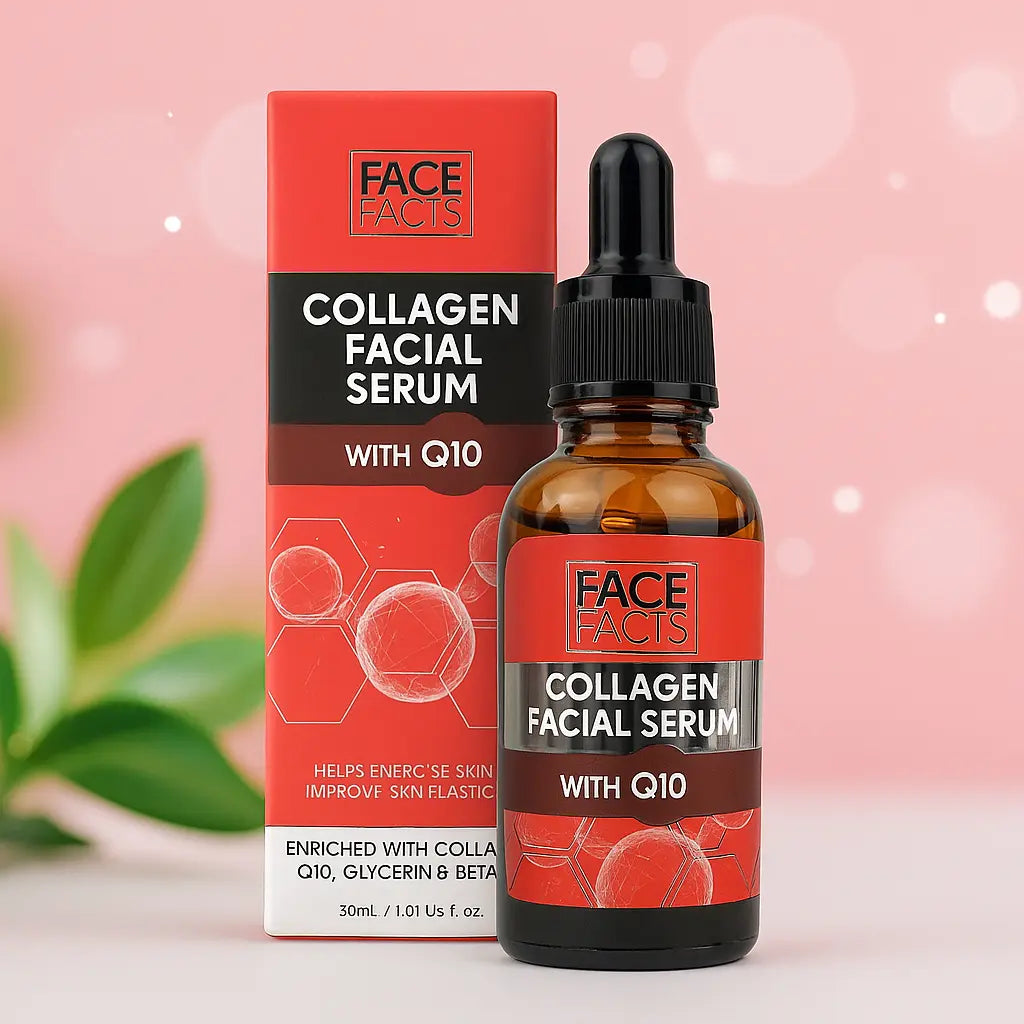 Face Facts Collagen With Q10 Facial Serum 30ml face