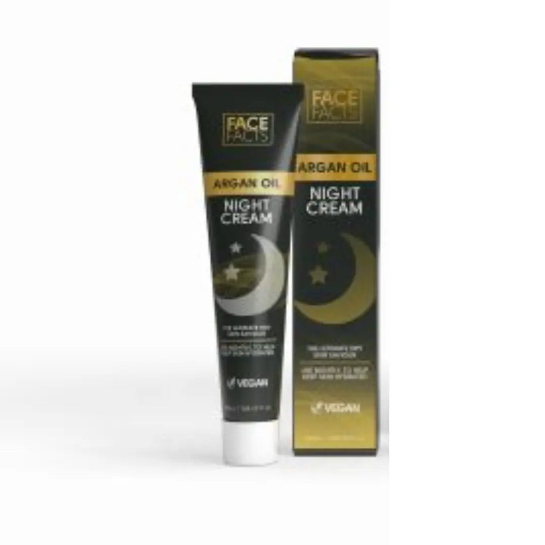 Face Facts Crème de nuit hydratante à l'huile d'argan 50 ml Face Facts
