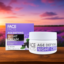 Charger l'image dans la galerie, Face Facts Crème de Nuit anti-âge enrichie en huile de baies d'açai 50Ml MHT MULTI SERVICES