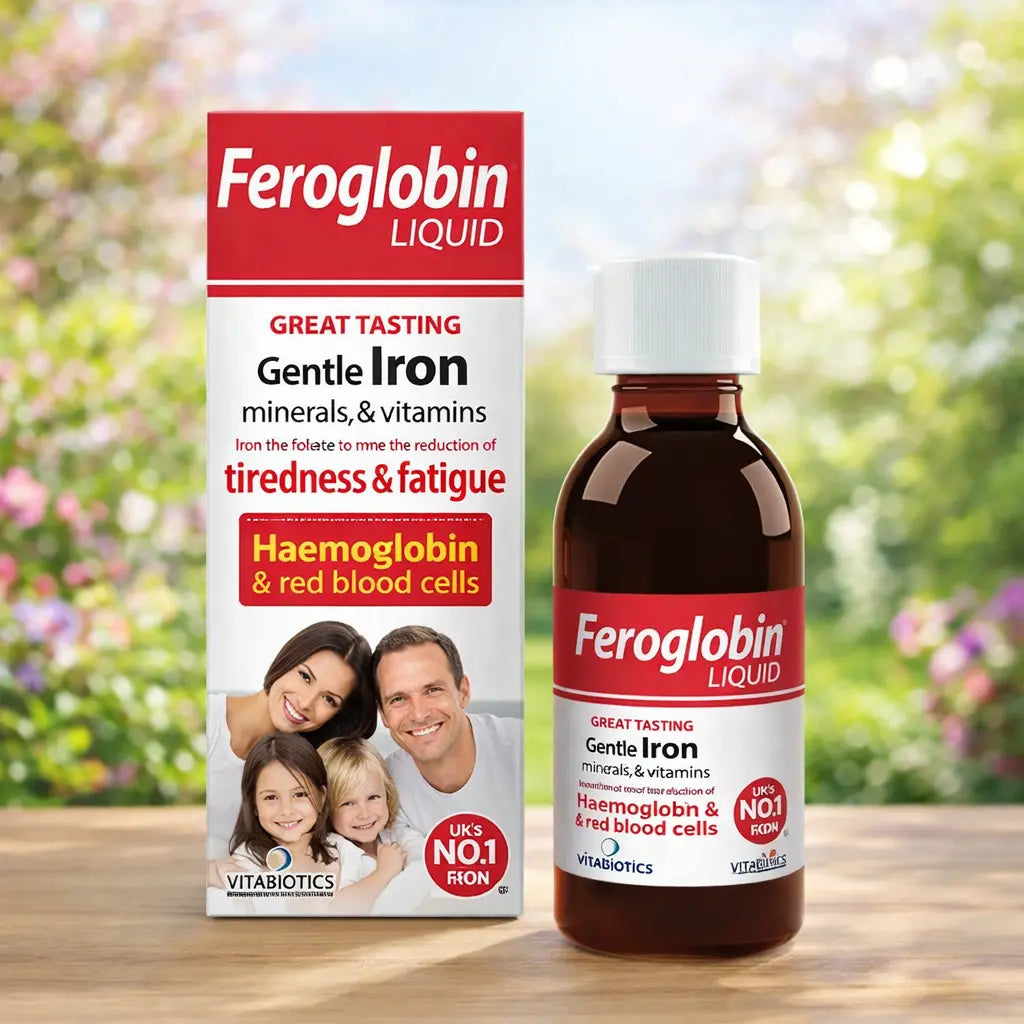 Complément Fer Vitabiotics Feroglobine Liquide Fer & Vitamines — 200 ml