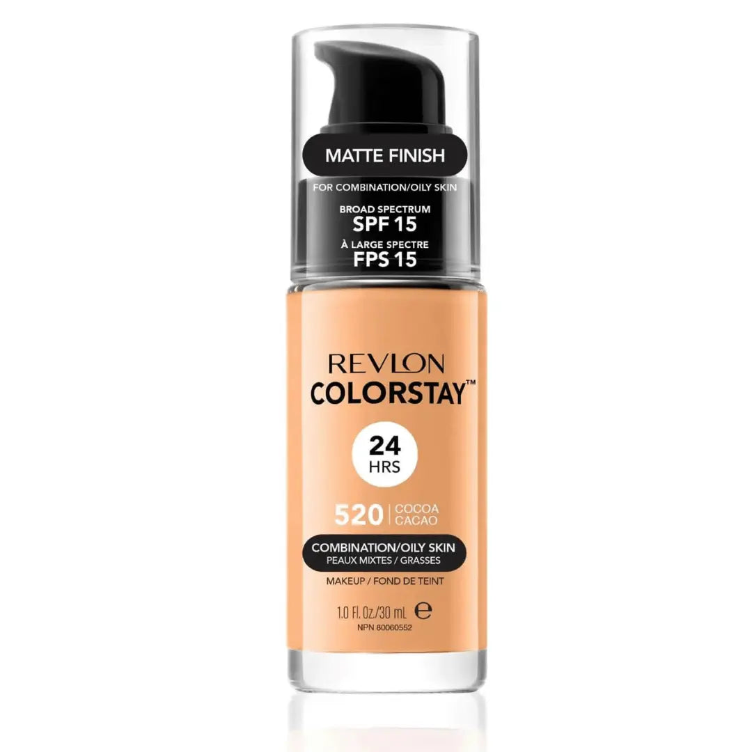 Fond de teint Revlon ColorStay pour peaux Mixtes/Grasses 520 Caramel (Matte Finish) REVLON