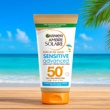 Charger l'image dans la galerie, Garnier Ambre Solaire Baby Sensitive Advanced SPF50 crème solaire pour enfants 50 ml GARNIER