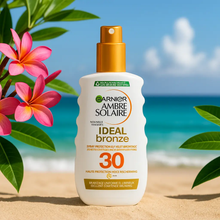 Charger l'image dans la galerie, Garnier Ambre Solaire Crème Protection Solaire Ideal Bronze FPS 30 GARNIER