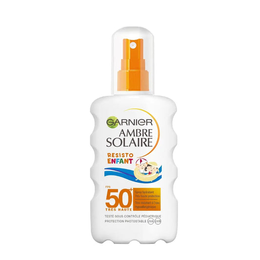 Garnier Ambre Solaire Spray Hydratant Resisto Enfant FPS 50+ 200 ml GARNIER