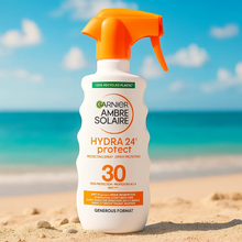 Charger l'image dans la galerie, Garnier Ambre Solaire Spray de protection Hydra SPF 30, 300 ml GARNIER
