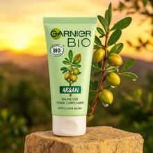 Charger l'image dans la galerie, Garnier Bio - Baume SOS Multi-Usage - Argan Riche - Zones Desséchées et Rugueuses-50ml GARNIER