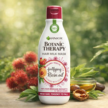 Charger l'image dans la galerie, Garnier Botanic Therapy Masque Hair Milk Fortifiant à l’Huile de Ricin 250ML