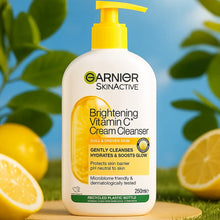 Charger l'image dans la galerie, Garnier Crème Nettoyante Éclaircissante à la Vitamine C 250Ml GARNIER