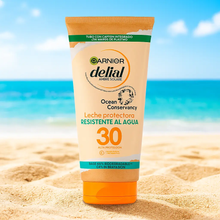 Charger l'image dans la galerie, Garnier Delial Ambre Solaire Lait Protecteur Éco-Conçu SPF30 175ml GARNIER