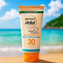 Charger l'image dans la galerie, Garnier Delial Ambre Solaire Lait Protecteur Éco-Conçu SPF30 175ml GARNIER