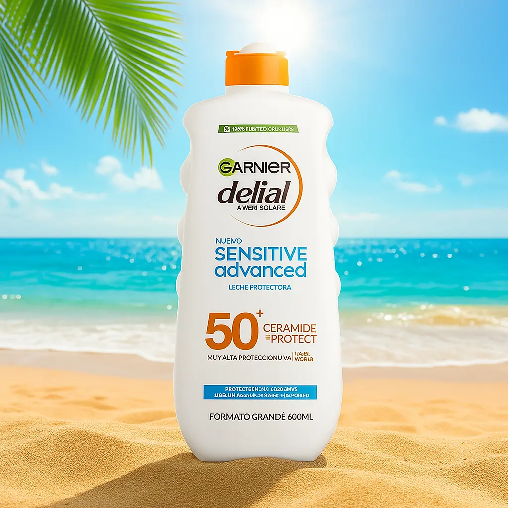 Garnier Delial Sensitive Advanced Crème Solaire SPF50+ 400 ml GARNIER