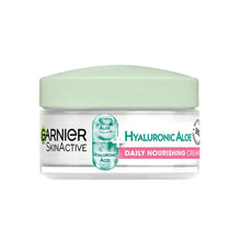 Charger l'image dans la galerie, Garnier Garnier Skin Active Crème Nourrissante Quotidienne Hyaluronique Aloe Vera garnier