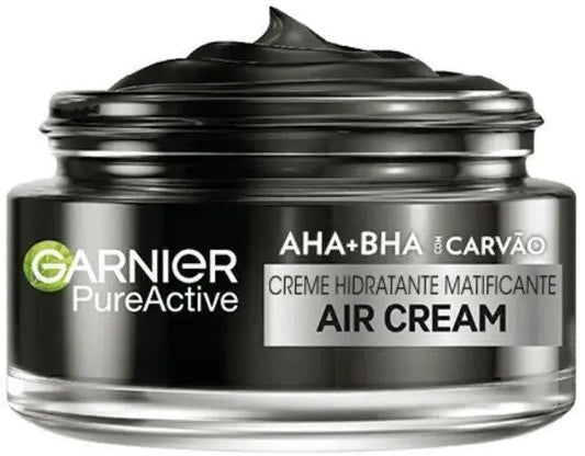 Garnier Pure Active AHA+BHA Crème Aérienne Matifiante Quotidienne au Charbon 50ml GARNIER