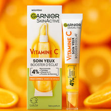 Charger l'image dans la galerie, Garnier Skin Active Crème Contour des Yeux Éclaircissante à la Vitamine C 15Ml GARNIER