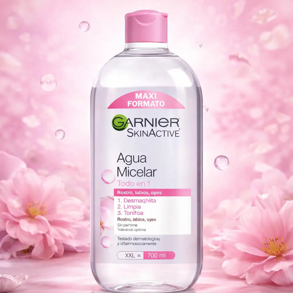 Eau Micellaire Garnier SkinActive Tout-en-1 XXL – 700 ml