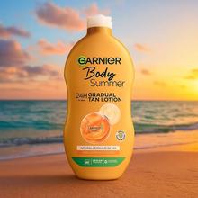 Charger l'image dans la galerie, Garnier Summer Body Hydratant Autobronzant Progressif en teinte Foncée 400 ml GARNIER