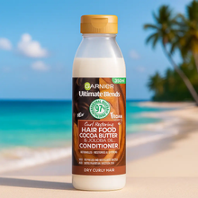 Charger l'image dans la galerie, Garnier Ultimate Blends Après-shampoing au beurre de cacao pour cheveux secs et bouclés 350 ml GARNIER