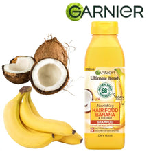 Charger l'image dans la galerie, Garnier Ultimate Blends Hair Food Banana & Coconut Shampooing 350 ML GARNIER