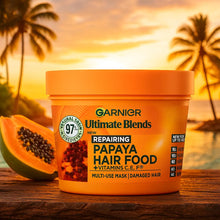 Charger l'image dans la galerie, Garnier Ultimate Blends Masque à la Papaye 390ml GARNIER