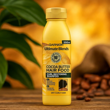Charger l'image dans la galerie, Garnier Ultimate Blends Shampoing nourrissant pour cheveux au beurre de cacao 350 ml GARNIER
