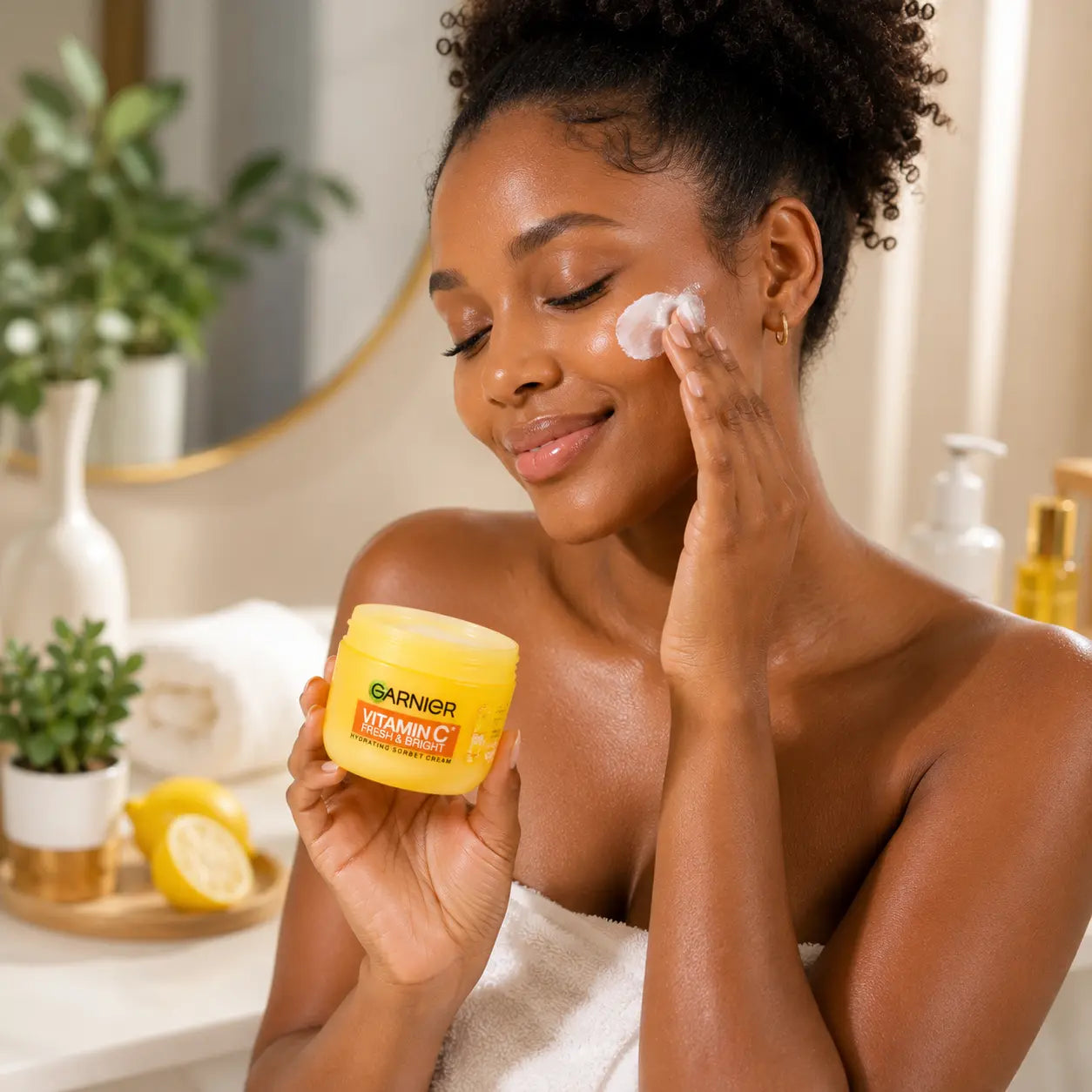 Crème Visage Sorbet Garnier Vitamin C Fresh & Bright — 85 ml