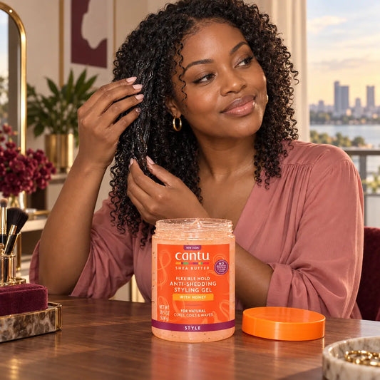 Gel Coiffant Cantu Maximum Hold au Miel 524 g