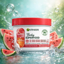 Charger l'image dans la galerie, Gel-Crème Corps Hydratant Garnier Body Superfood Pastèque et Acide Hyaluronique – 48 h 380 ML
