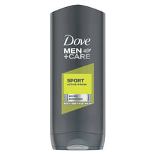 Charger l'image dans la galerie, Gel Douche Dove Homme + Soin - Sport Actif + Frais - 400 ml DOVE
