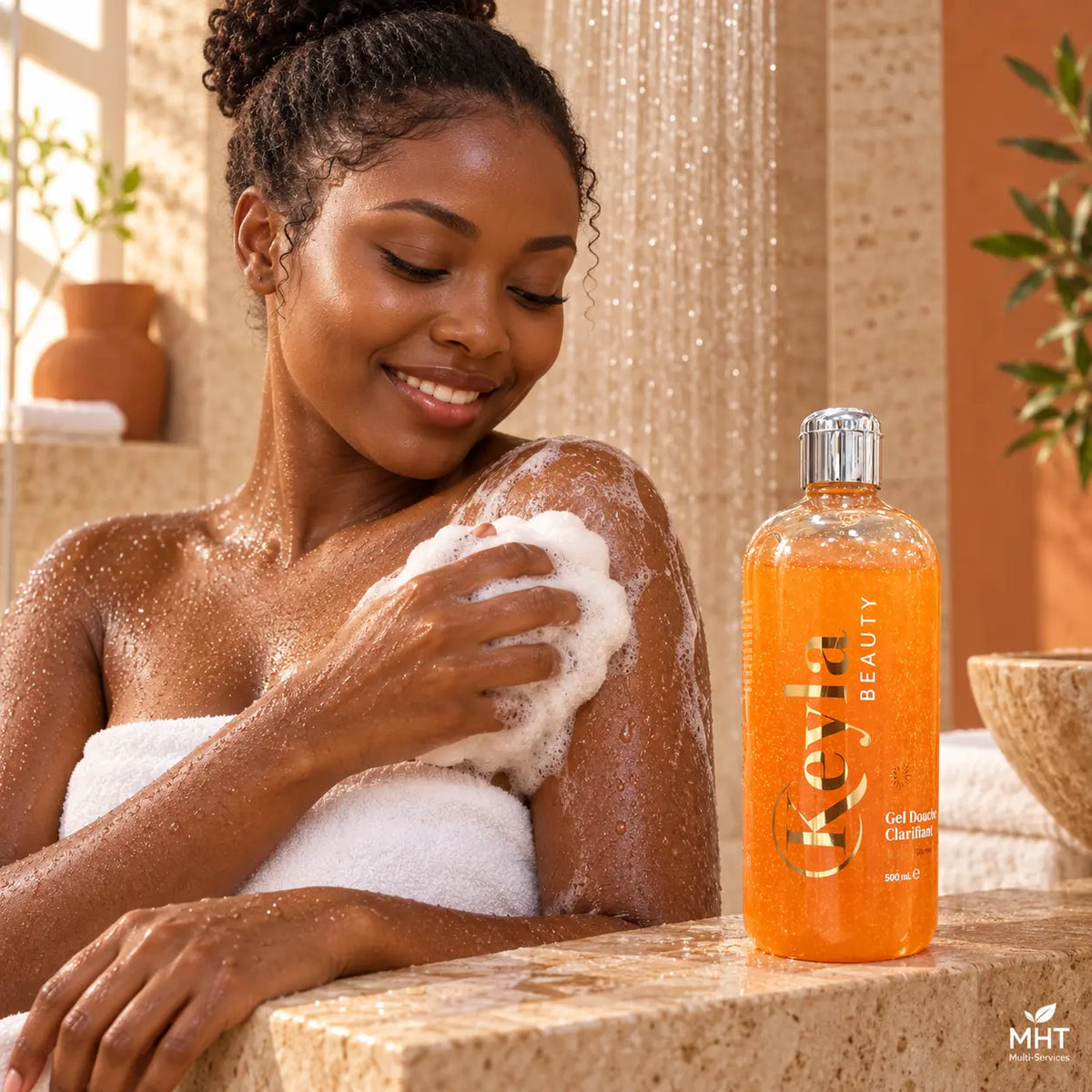 Gel Douche Unifiant Keyia Beauty Éclat du Teint — 500 ml