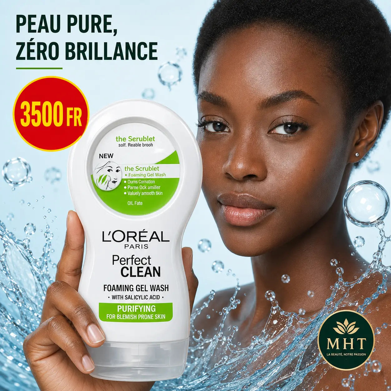 Gel Nettoyant Moussant Purifiant L'Oréal Perfect Clean — 150 ml