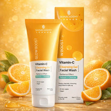 Charger l'image dans la galerie, Gel Nettoyant Visage Vitamine C â Skin Academy London (Glow Boost) 125ML