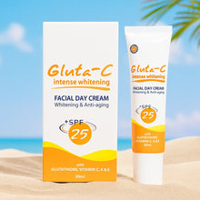 Charger l'image dans la galerie, Gluta-C Crème de Jour Clariifiant Intense pour le Visage SPF25 30 ml GLUTA-C