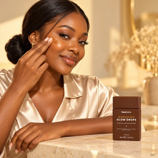 Gouttes Bronzantes Éclat Face Facts — Bronzeur Liquide Modulable — 30 ml