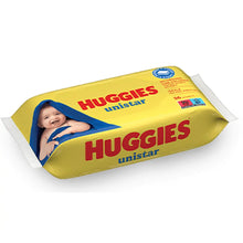 Charger l'image dans la galerie, Huggies Unistar Lingettes humides pour bébé 56 pièces HUGGIES