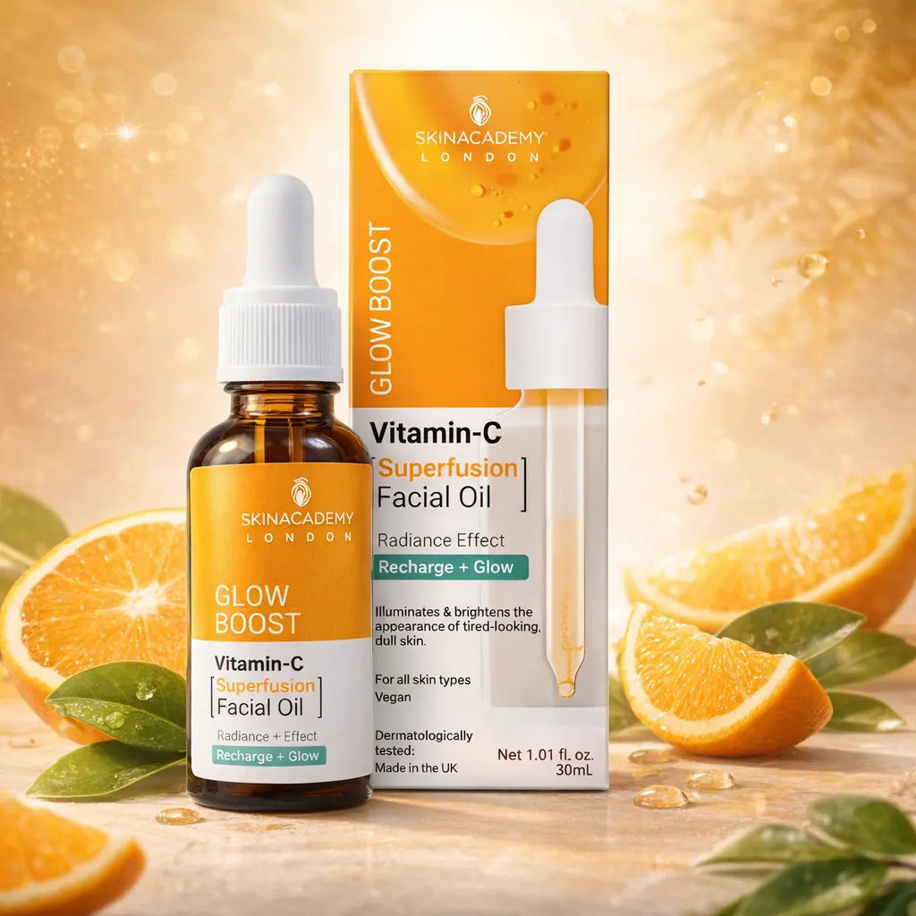 Huile Visage Éclat Skin Academy Glow Boost Vitamine C — 30 ml