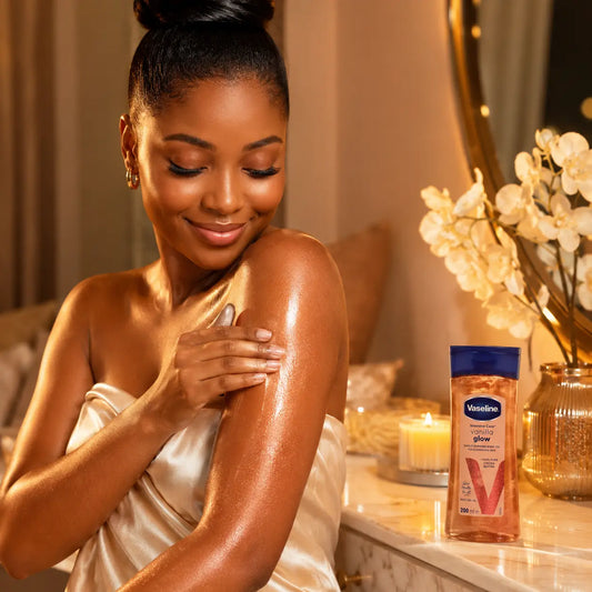 Huile pour le corps Vaseline Intensive Care Vanilla Glow — 200 ml